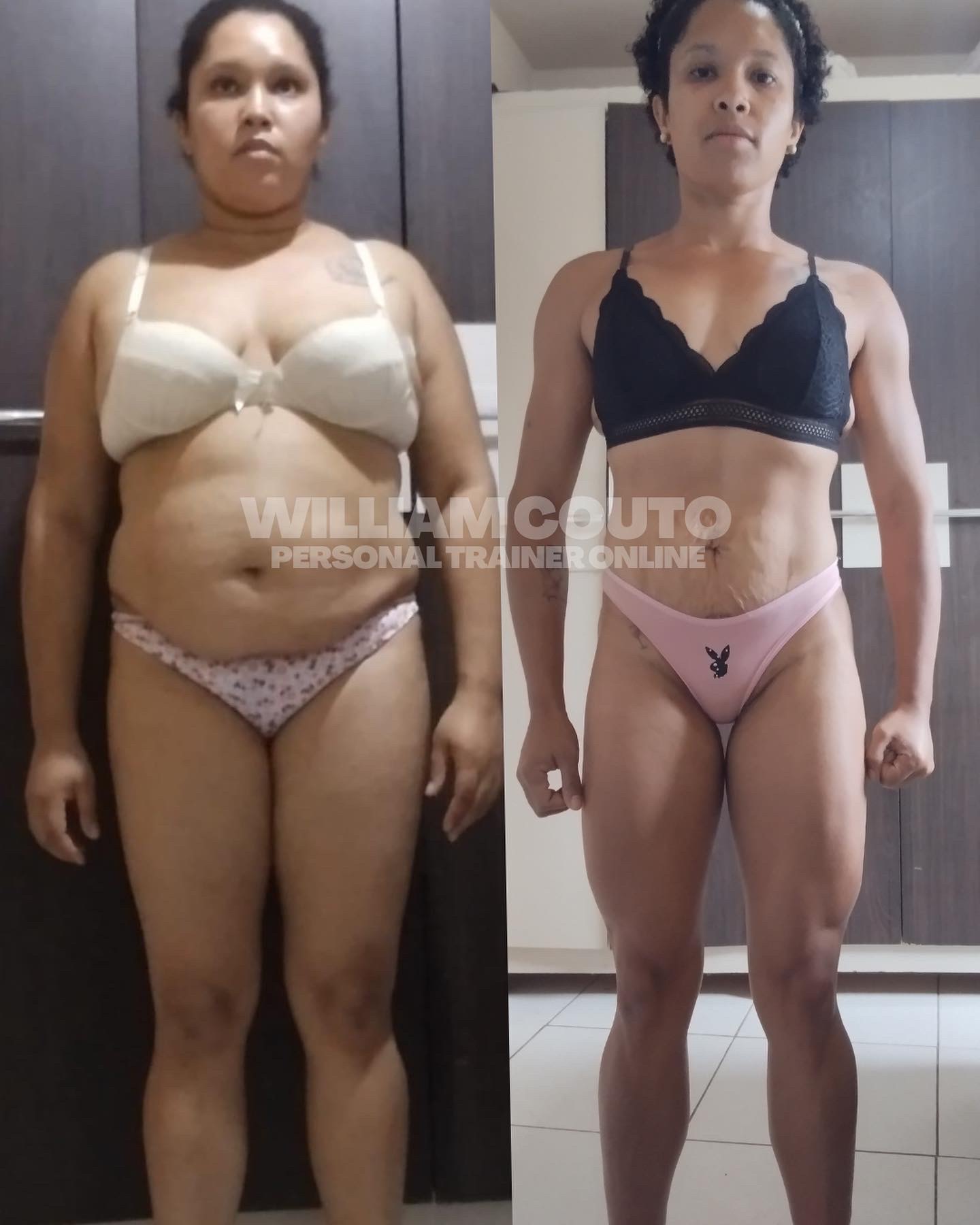 Antes e depois de Cris