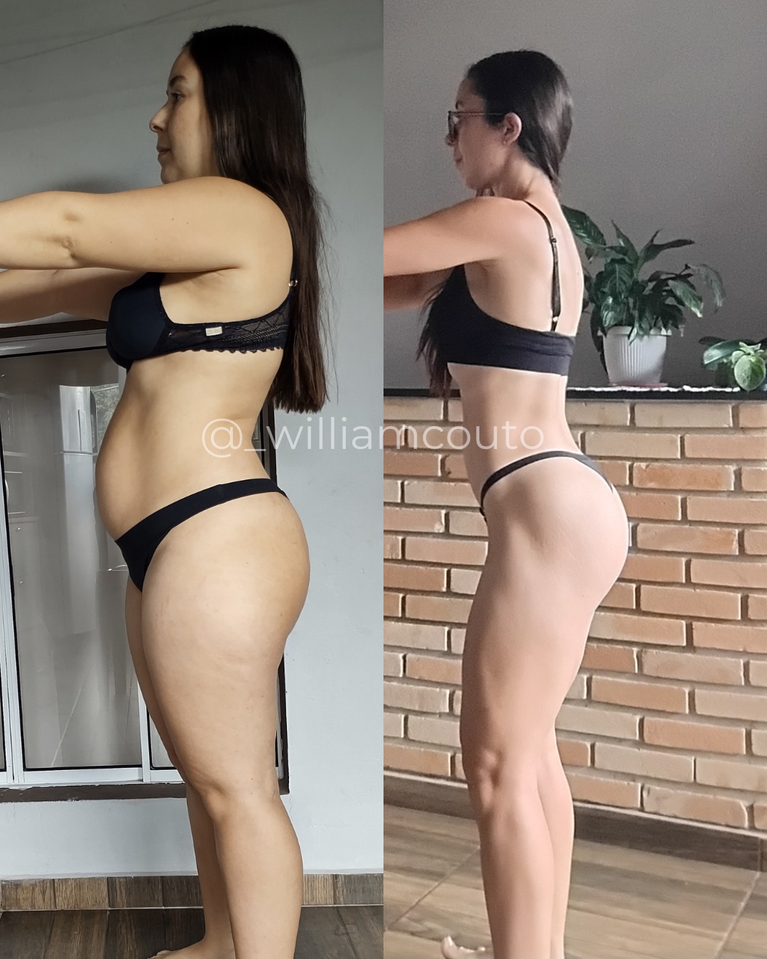 Antes e depois de Bianka
