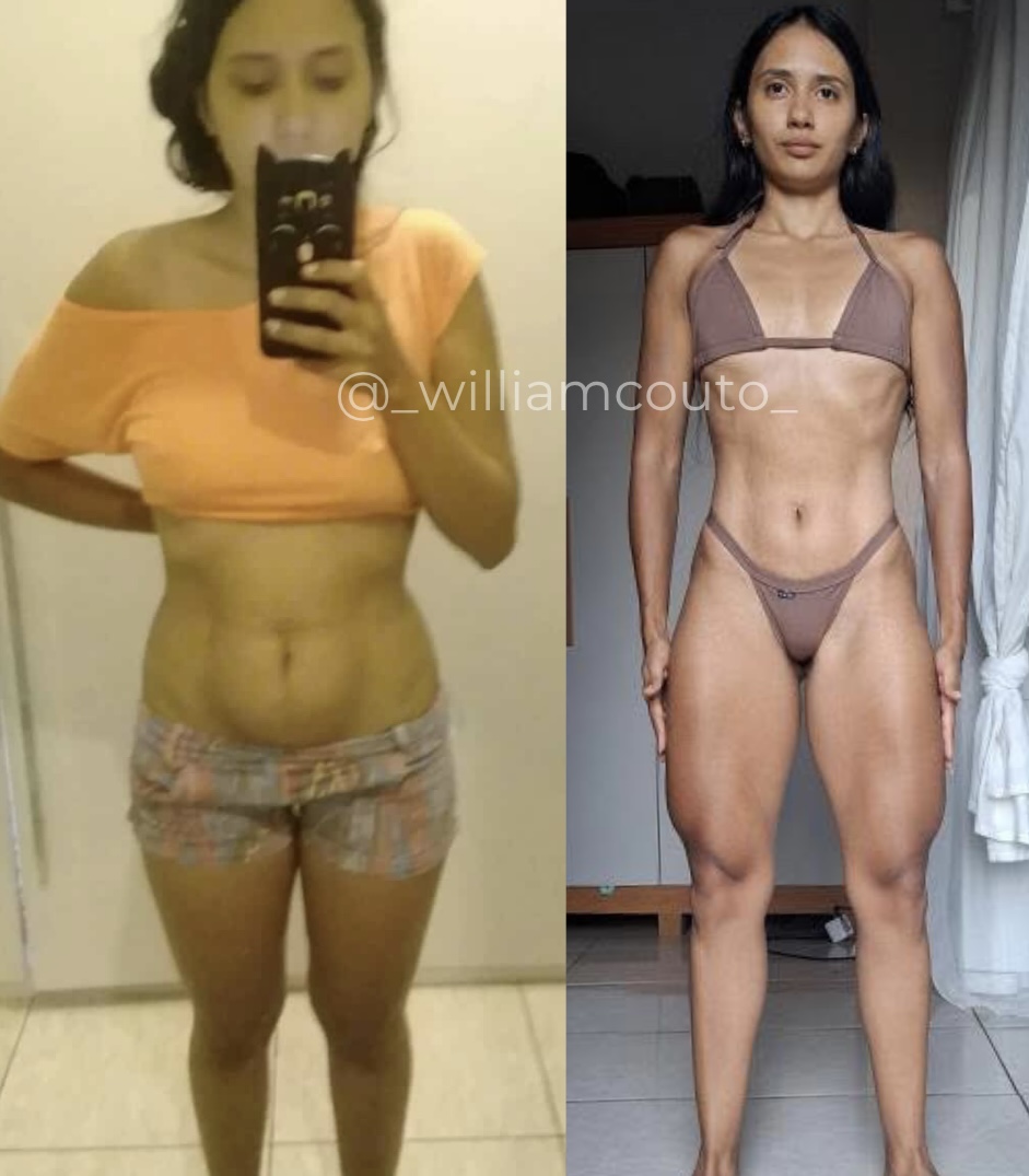 Antes e depois de Suellen